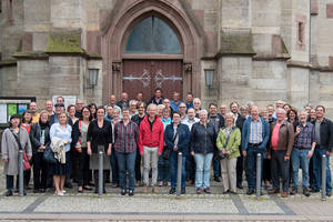 Gruppenfoto des ZFA-TOP-Workshops, 8. und 9. Juni 2015 in Eisenach