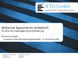 TOP-Schulung am 15.11.2022 in Berlin